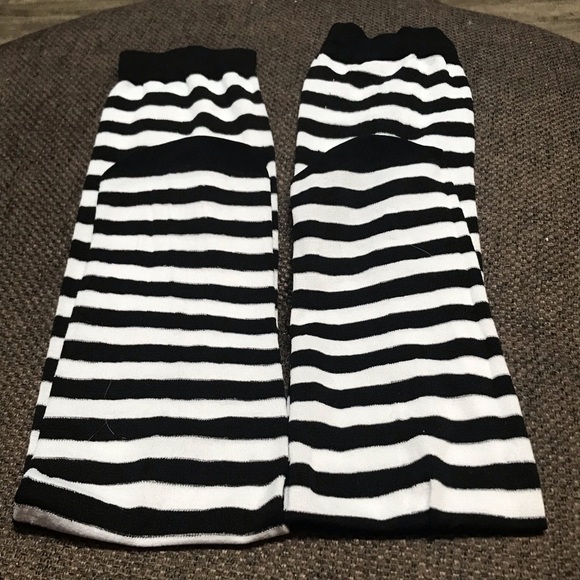 COSTUME ACCESSORY stripe over the knew socks NWOT - Picture 1 of 2